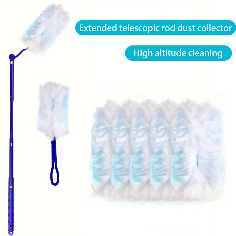 Recambios de plumero desechables compatibles con Swiffer Duster, barredora de pelo de microfibra, limpieza en gran altitud para el hogar, imán de polvo CCD003