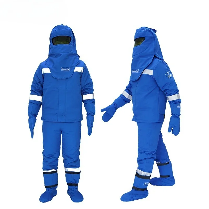 Power anti-arc clothing, insulating clothing, power grid protective clothing, split anti-static clothing