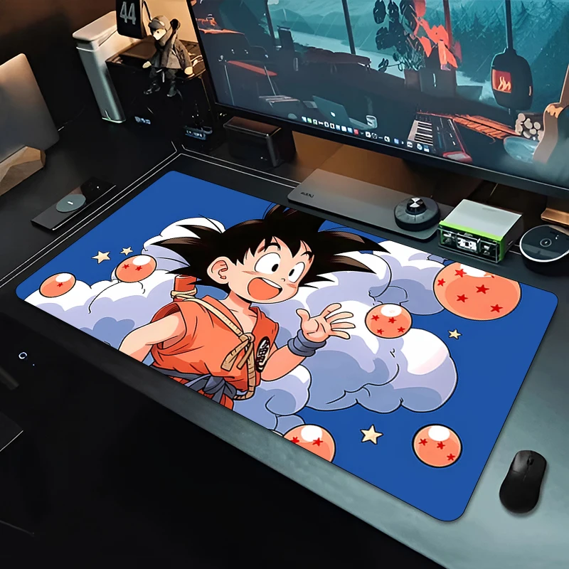 Hot Sale Dragon Ball Z Anime Mouse pad E-sports Gamer Speed Mousepads PC Gaming Extended Keyboard Desk Mat Notbook DBZ Mousepad view 6