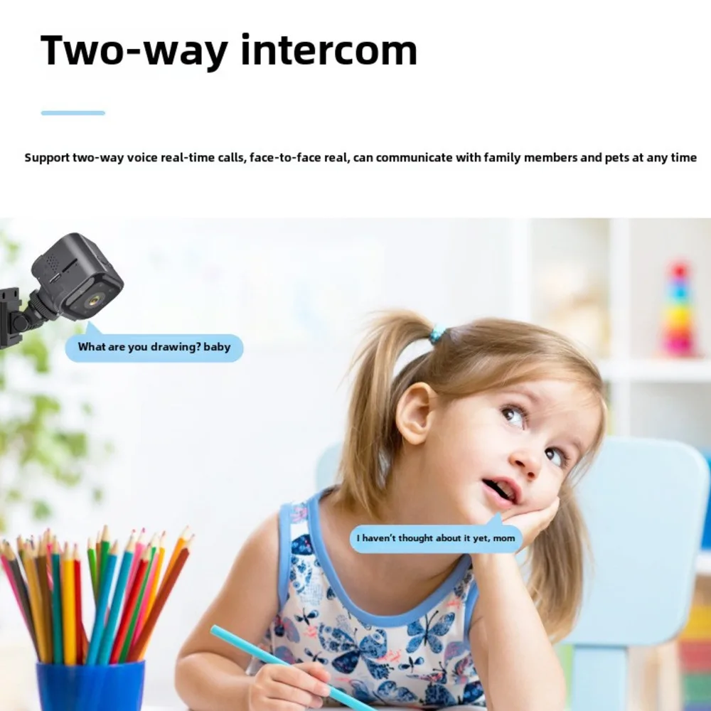 Hot Selling Smart WiFi Camera 1080p Home Security High-definition Night Vision Sports Camera With Low Power Consumption