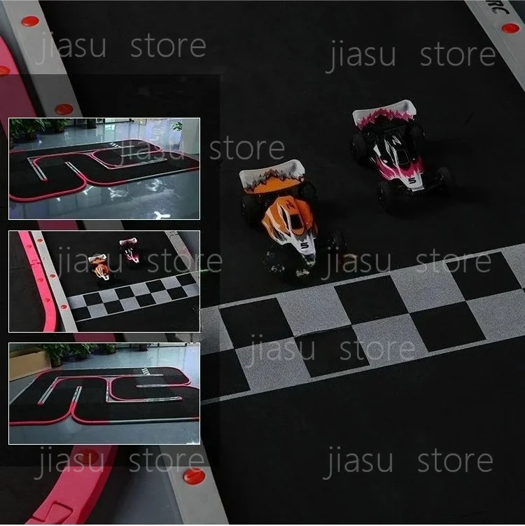 Mini RC Race Track 3×2M Size Timing Design 4WD Offroad Car Track Layout Decor Parts For RC Vehicle Scene Building