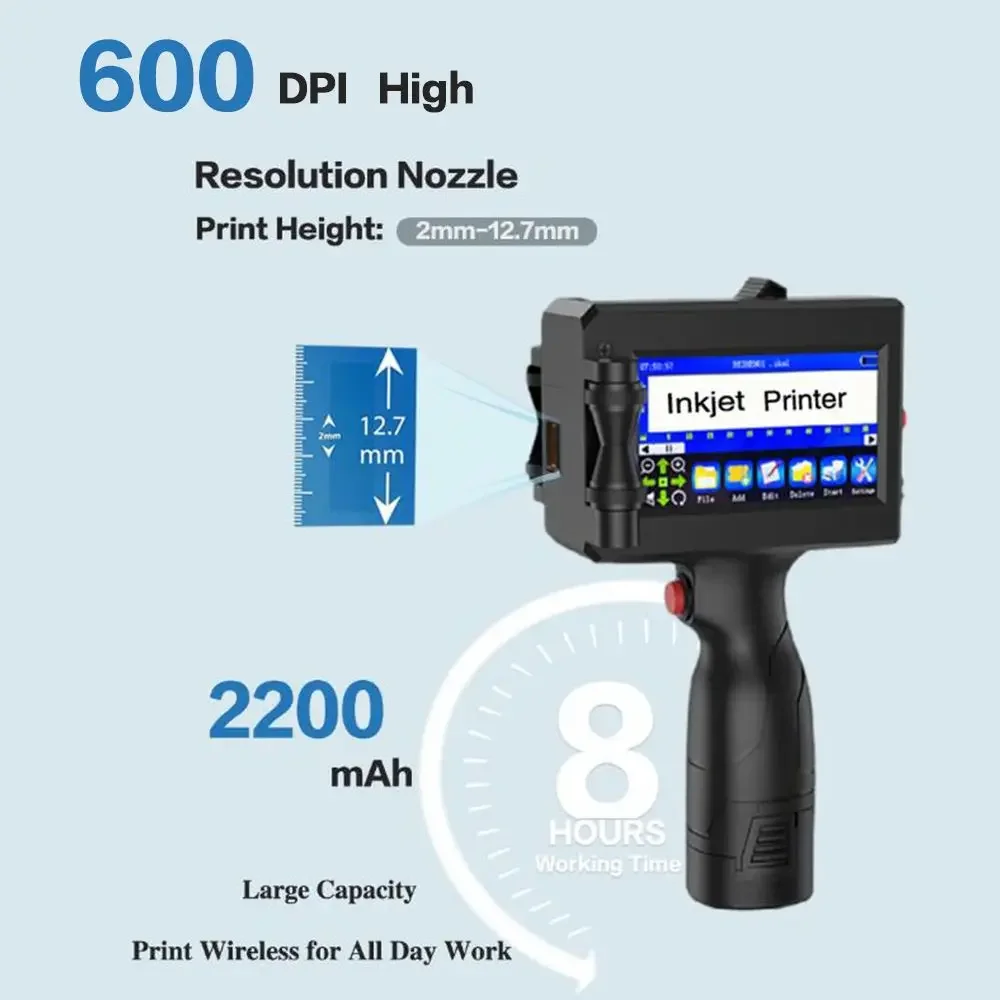 Best Price Handheld Inkjet Printer Portable Printer 3D Scanner