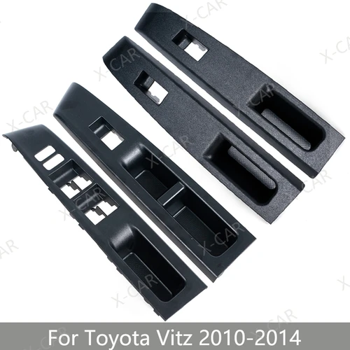 Imagen 1 del producto LHD para Toyota Vitz 2010 2011 2012 2013 2014 cubierta de interruptor de Control de elevación de ventana marco de Panel 7423252550 7423152660