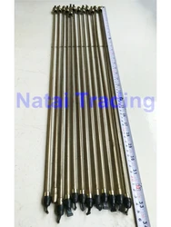 12pcs 800mm High Pressure Diesel Pipe 6*2mm Welding Joint Oil Tube Injection Pump Test Bench Spare Part