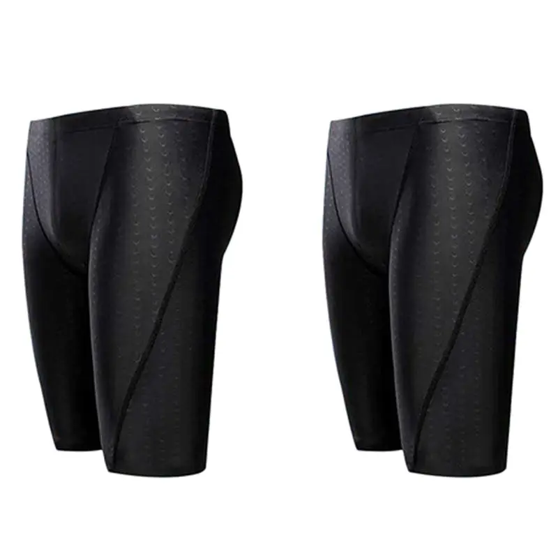 

AEF6-2X Quick Dry Swim Jammers For Men, Shark Grain Men Swim Trunks Swimsuit Bathing Suits XXXL