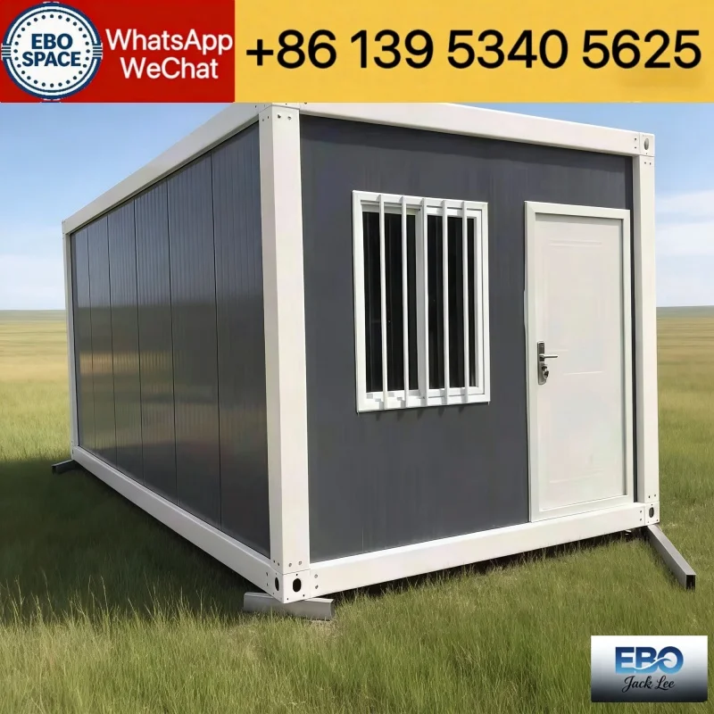 Affordable 30ft expandable prefab container house foldable villa outdoor cabin waterproof durable construction kitchen bathroom