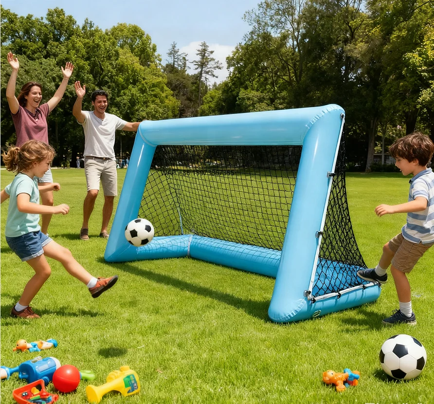 

Ворота для водного поло и футбола - материал ПВХ, возможность нанесения логотипа, в комплекте воздушный насос, гарантия 1 год, возможность выбора цвета и размера.