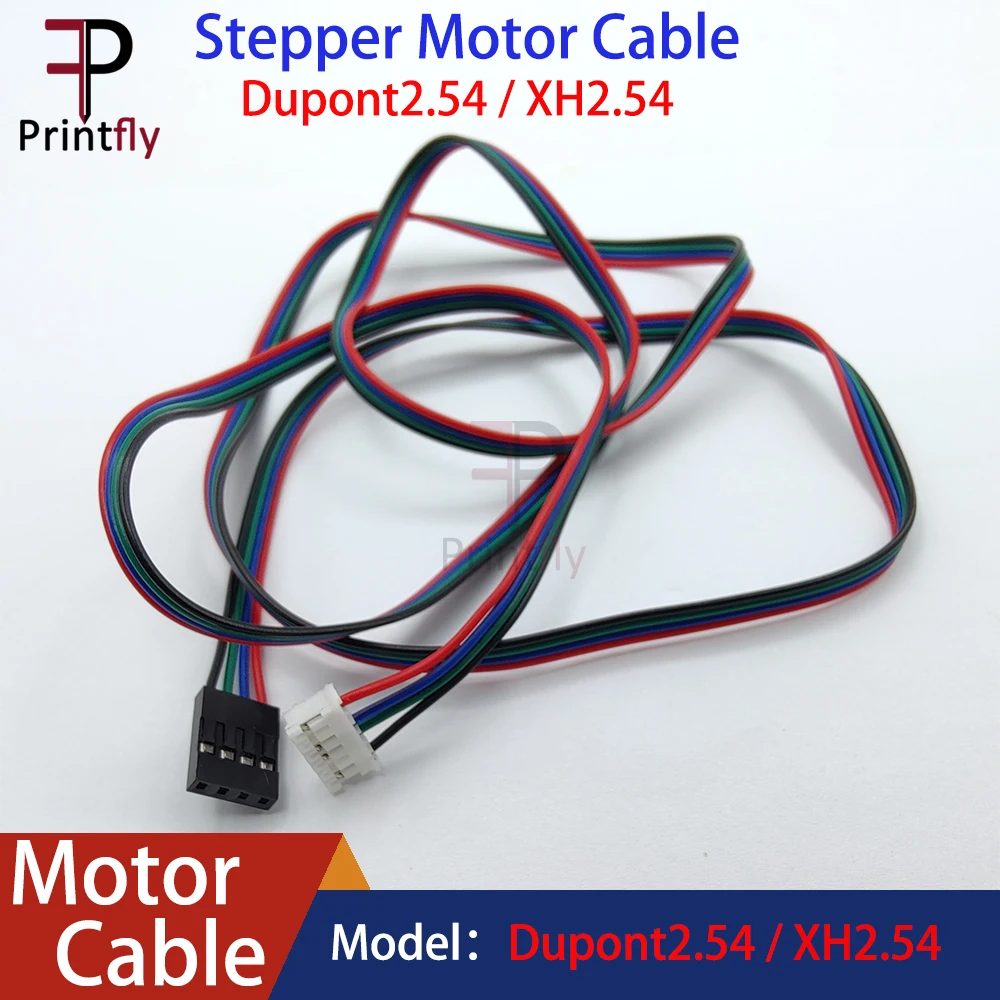 3D Printer Stappenmotor Kabels XH2.54 Dupont2.54 Lengte 70 CM/100 CM/120 CM/150 CM/200 CM/300 CM 4pin naar 6pin 42 Connector Draad