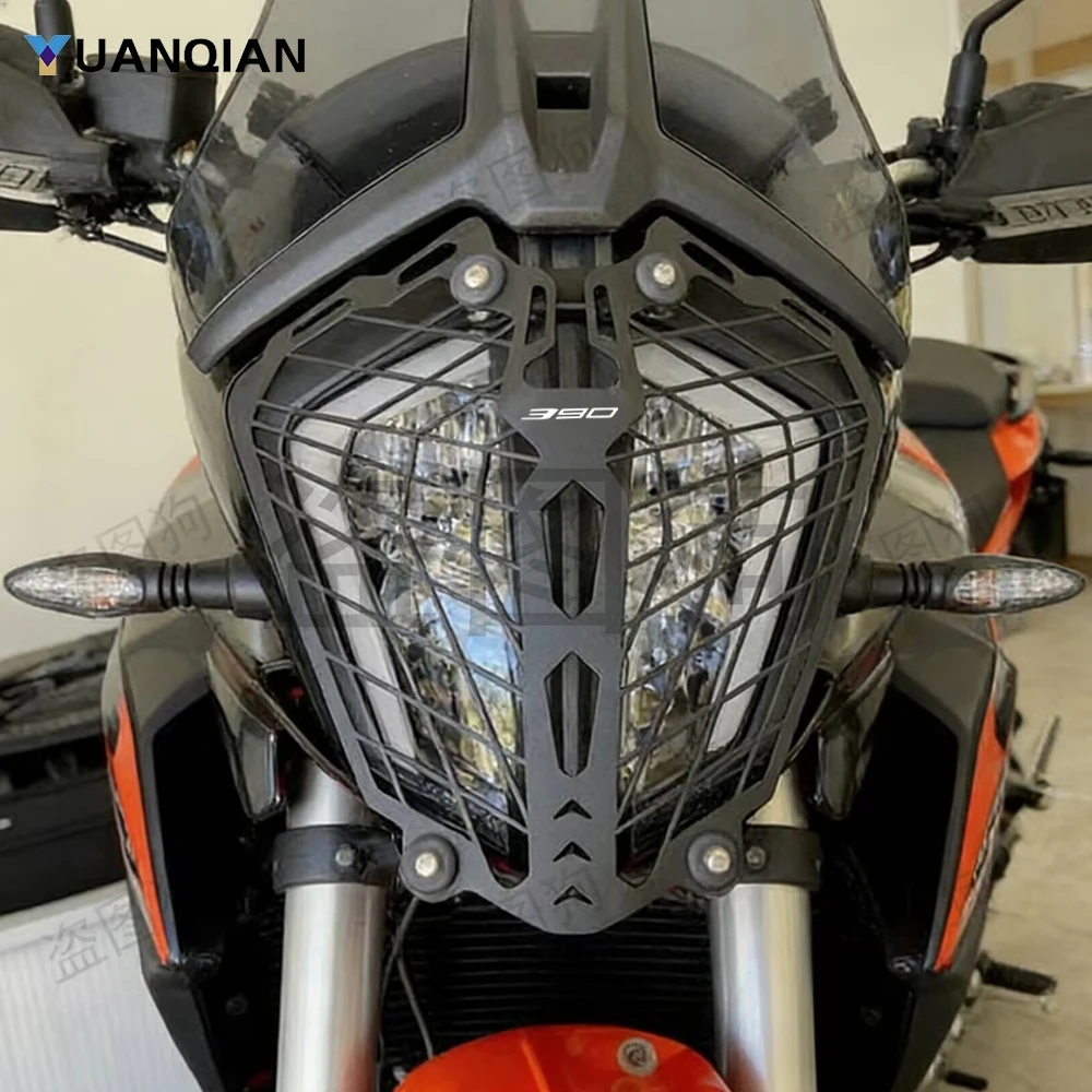 

For KTM 390 Adventure 2020-2024 790 890 Adventure R Rally 2019 2020 2021 2022 Headlight Grille Guard Cover Protector Protection