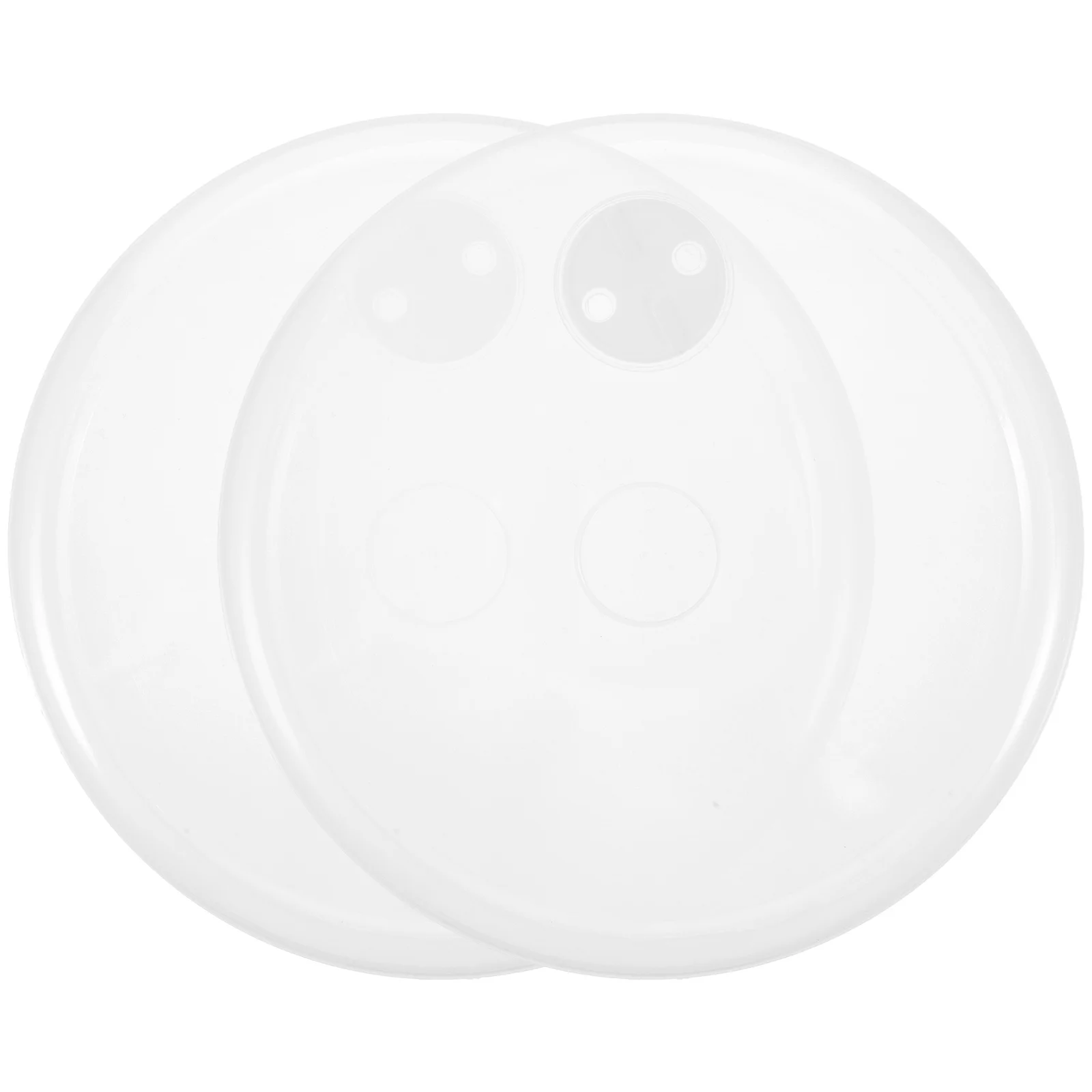 

2pcs Clear Food Cover Tent Transparent Protection From Flies Bugs Mosquito Microwave Oven Heating Cover Practical Food