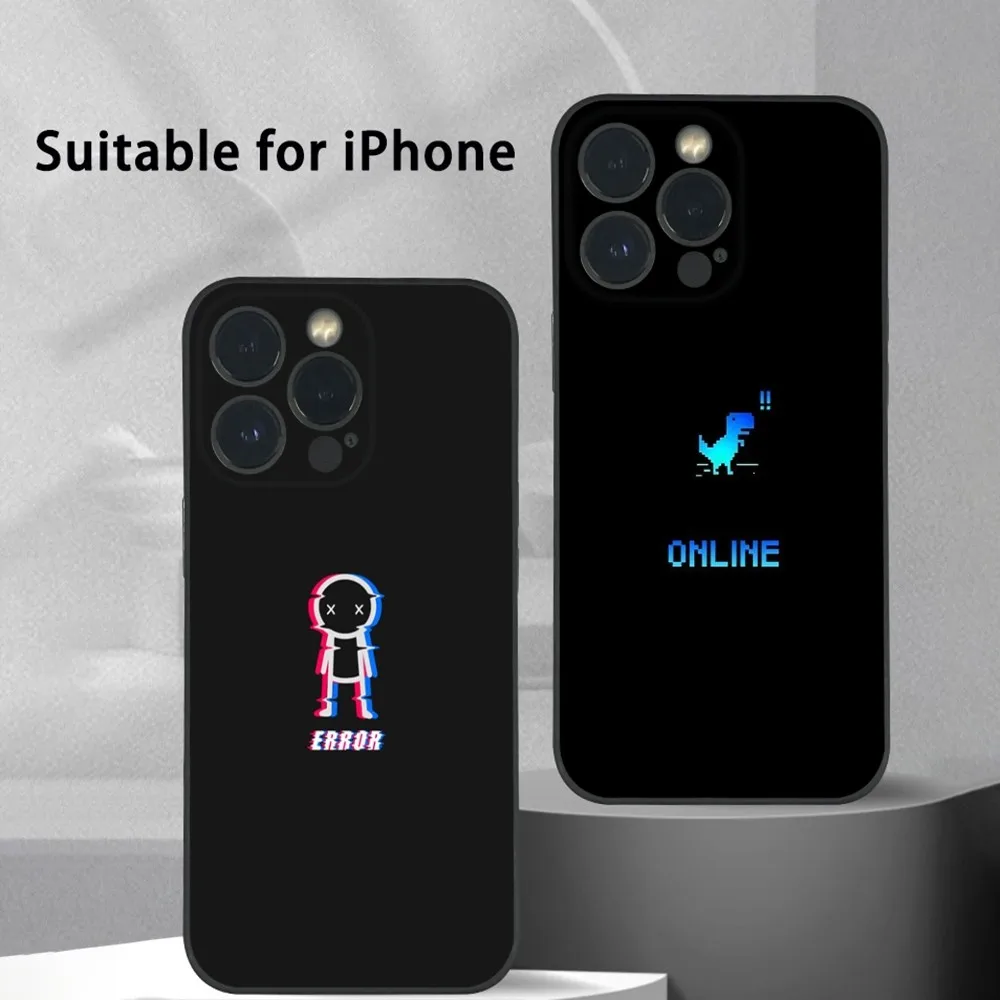 Newest Fashion Simple Cool Guy Phone Case For iPhone 15 14 13 12 11 Pro Xs Max Mini XR X 7 8 Plus Black Frosted Soft Shell Funda