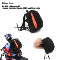 Rider Helmet Bag Simulated Riding Bag for LOSI 1/4 Promoto-MX Remote Controlled Electric RC Off-road Motorcycle
