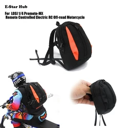Rider Helmet Bag Simulated Riding Bag for LOSI 1/4 Promoto-MX Remote Controlled Electric RC Off-road Motorcycle