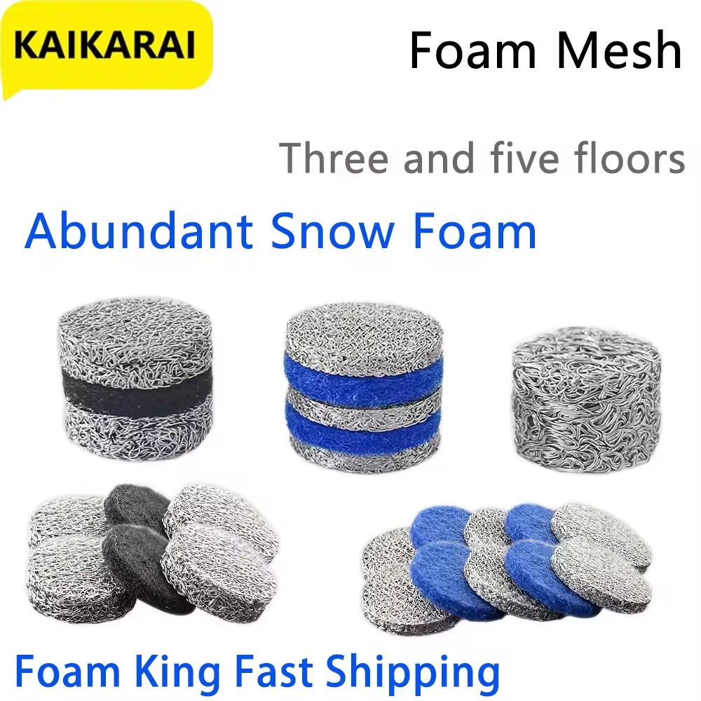 

Foam Cannon Orifice Nozzle Tips and Foam Maker Mesh Filter for High Pressure Washer Snow Foam Lance Parts 3000 PSI