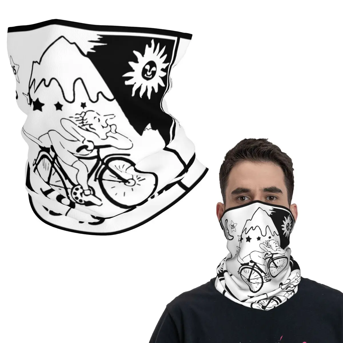 

Discovery Of LSD Albert Hofmann Бандана на шею Волшебный шарф с принтом Многофункциональная Балаклава Велоспорт Унисекс Взрослый