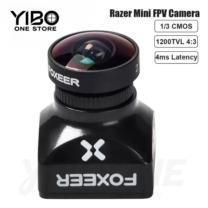 Razer Mini FPV Camera 1/3 CMOS HD 5MP 2.1mm M12 Lens 1200TVL for RC FPV Drone 1pcs
