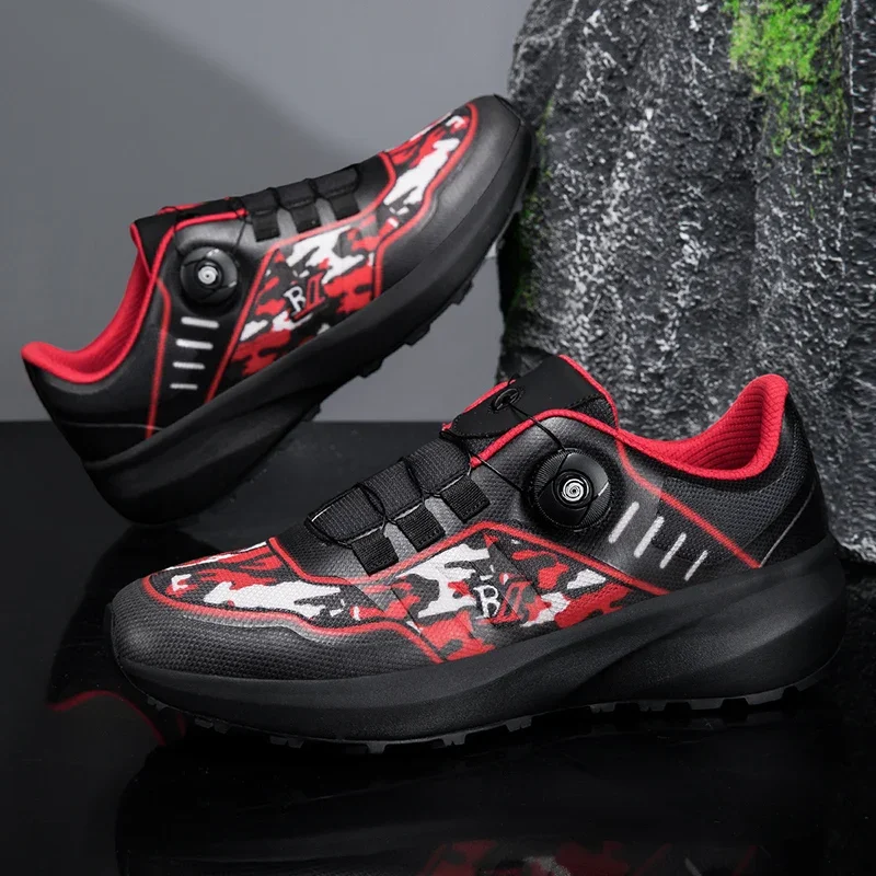 

Повседневная прогулочная обувь на платформе, уличная износостойкая спортивная обувь для бега, оригинальные новые мужские кроссовки с вращающейся кнопкой для вождения