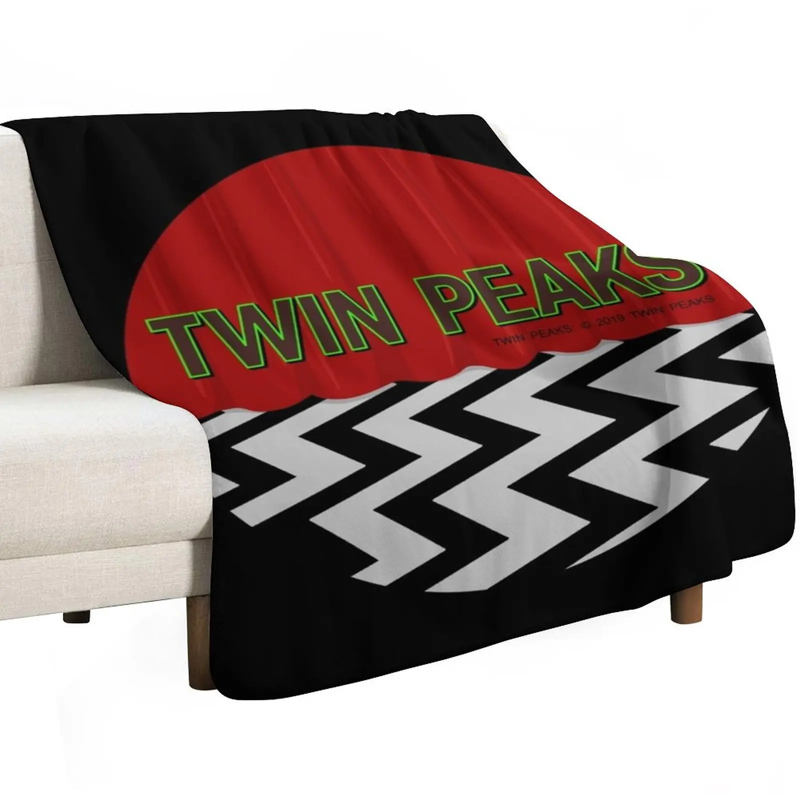 Twin Peaks Throw Blanket Polar Single Soft Plaid For Sofa Thin Baby Kid'S Blankets