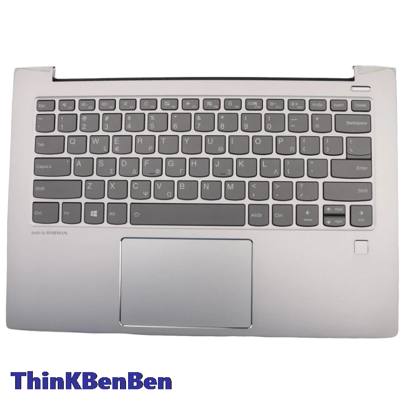 GR Greek Mineral Gray Keyboard Upper Case Palmrest Shell Cover For Lenovo Ideapad 530S 14 14IKB 14ARR 5CB0R11786