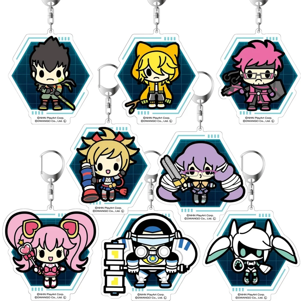 Anime Periférico Tienda Brújula 2.0:Pierre el 77th Violetta Kitsunegasaki Kirara Kiryuin Marcos'55 Acrílico Llavero Colgante Decoración