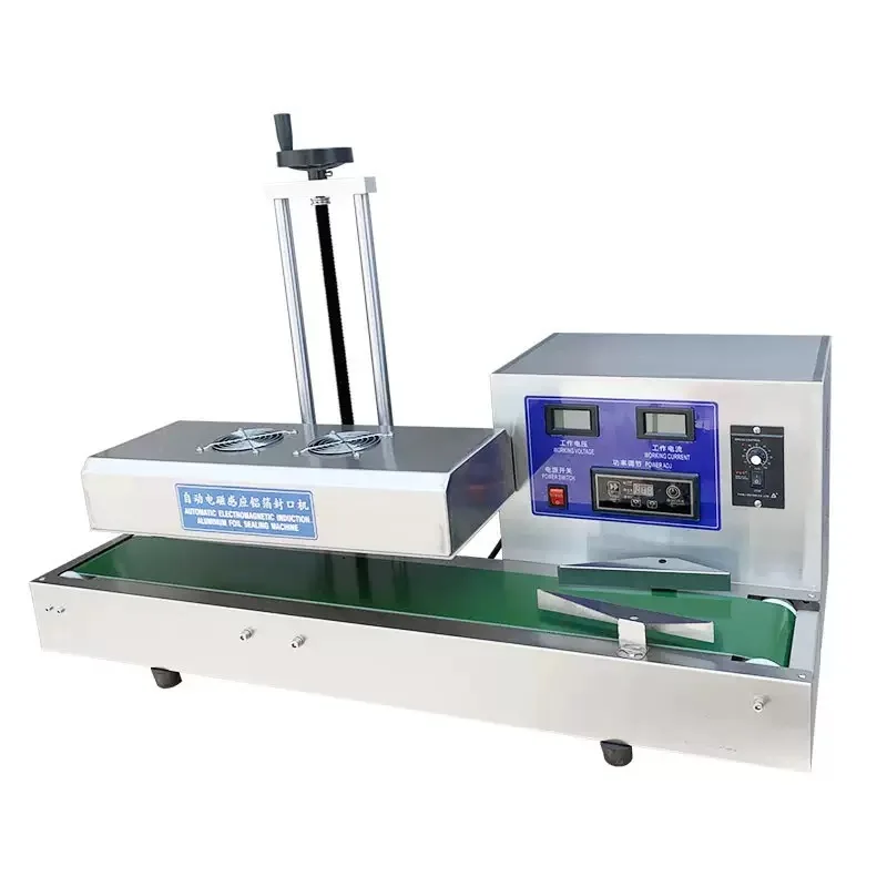 1800 Vertical Electromagnetic Induction Sealing Machine - Used for Sealing Plastic Bottle Caps, Can Lids, and Aluminum Foil