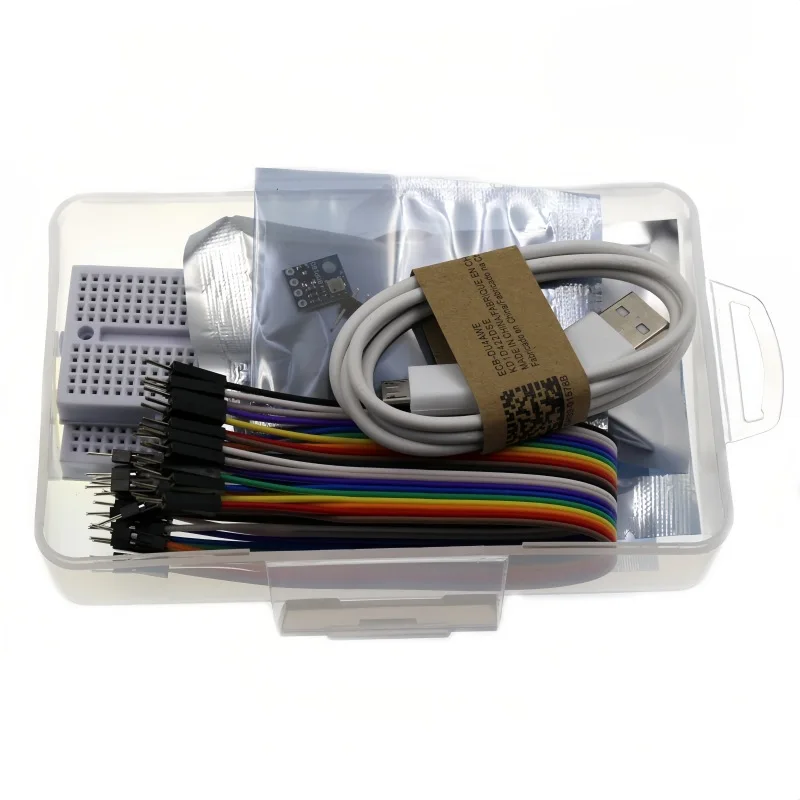 Immagine 5: Kit stazione meteorologica ESP8266 Modulo display OLED di temperatura e umidità Tagliere Sensore di pressione BMP180