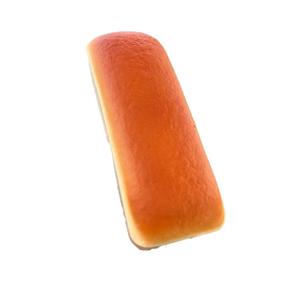 Moist Thick Simulated Bread Toast Squeeze Slow Rising Finger Suction Cheese Cake Squishy Soft Texture Pinch Sensory Fidget