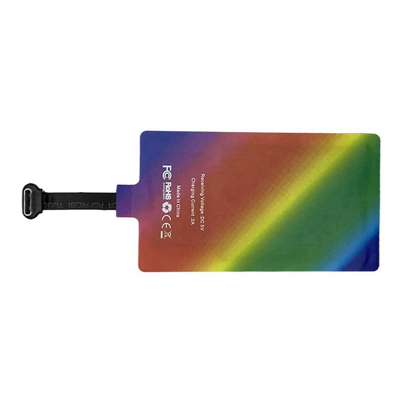 New-3X 10W 5V 2A ワイヤレス充電レシーバーモジュール Android Qtandard 用ユニバーサルポート (Type-C)