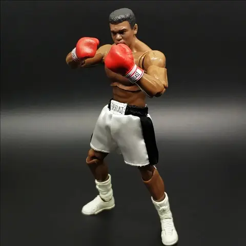 Storm Collectibles Muhammad Ali Actionfigur Handgjord Leksakstillbehör Samling Gåva 10 best sales Ali-leksaker - №5
