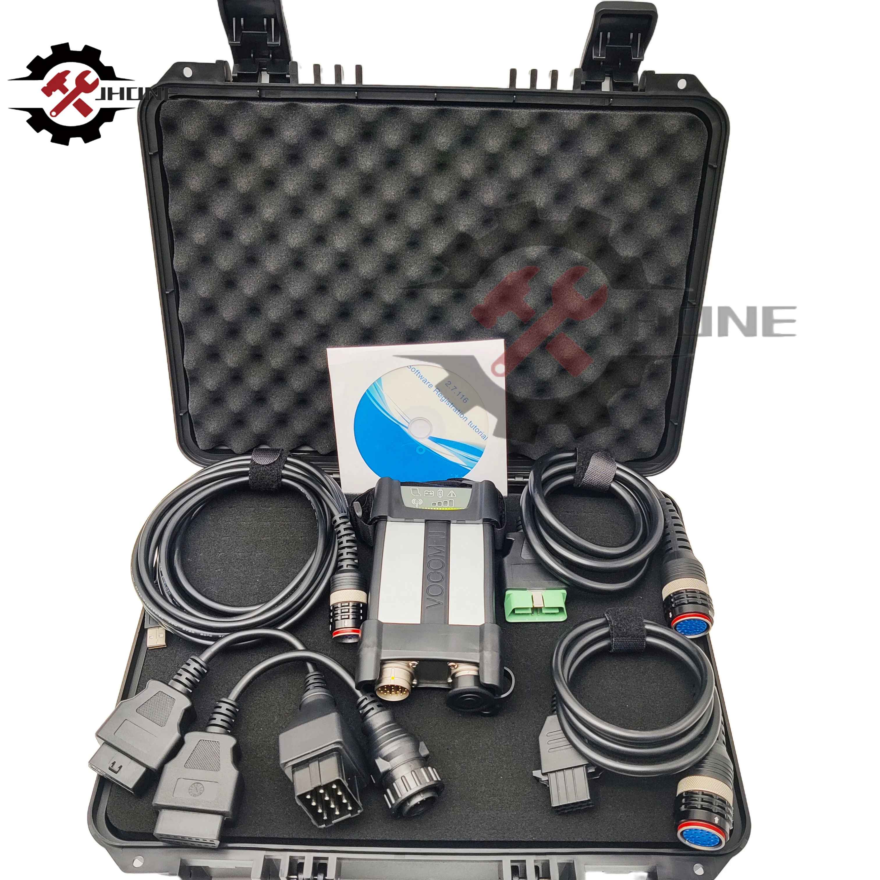 

88894000 Diesel EFI Engine Set Diagnostic Tool Programmable VOCOM 2 for Vo-lvo VO-COM2 Excavator Software 2.7.116 Truck 2.8.150