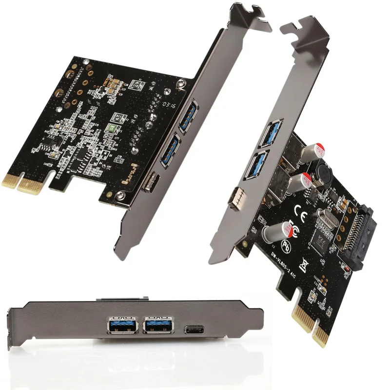 

Expansion Card Adapter Game Hub PCI-E riser card pci express Extender PCIE Converter Splitter Converter PCIE Sata Adapter for PC
