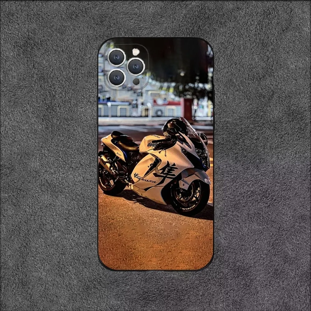 Hayabusa GSX 1300 R  Phone Case For iPhone 16,15,14,13,12,11,Plus,Pro Max,XS,X,XR,SE,Mini,8,7 Soft Silicone Black Cover