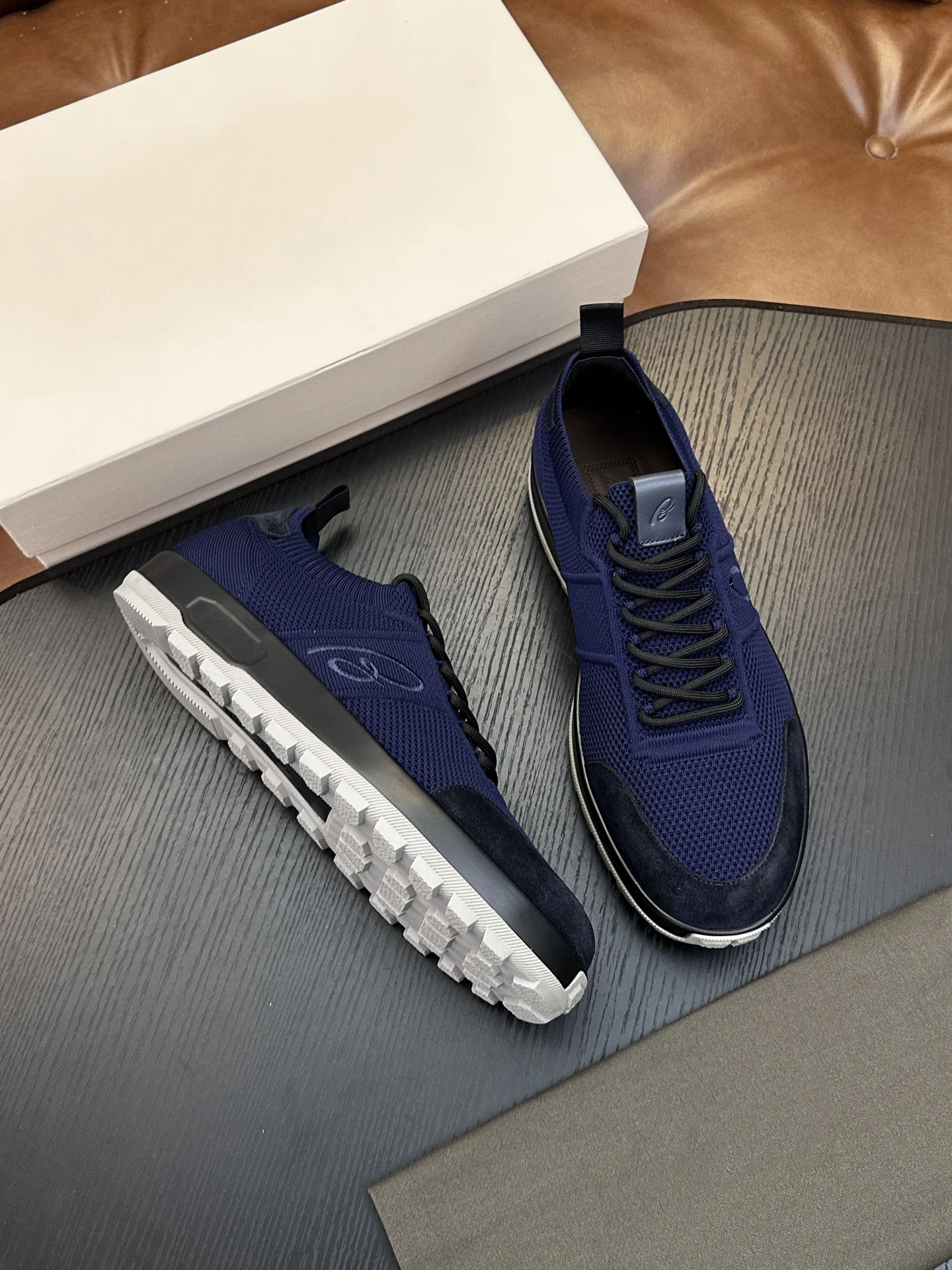 BLSK CPRT Shoes Cowhide 2026 new Sneakers Sports breathable genuine leather printing comfortable Men‘s European big size 38-46