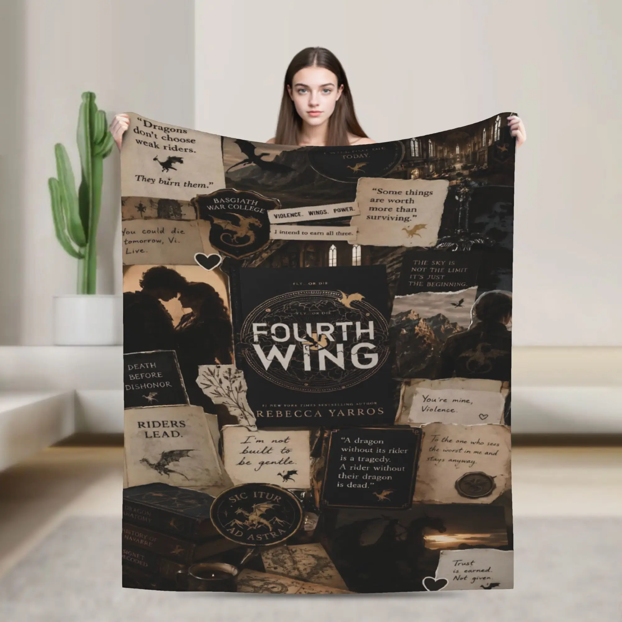 Relax F-Fourth W-Wing Dragon Blanket Accessories Bedding Decorative  Throw Blanket Super Warm Fleece for Travel
