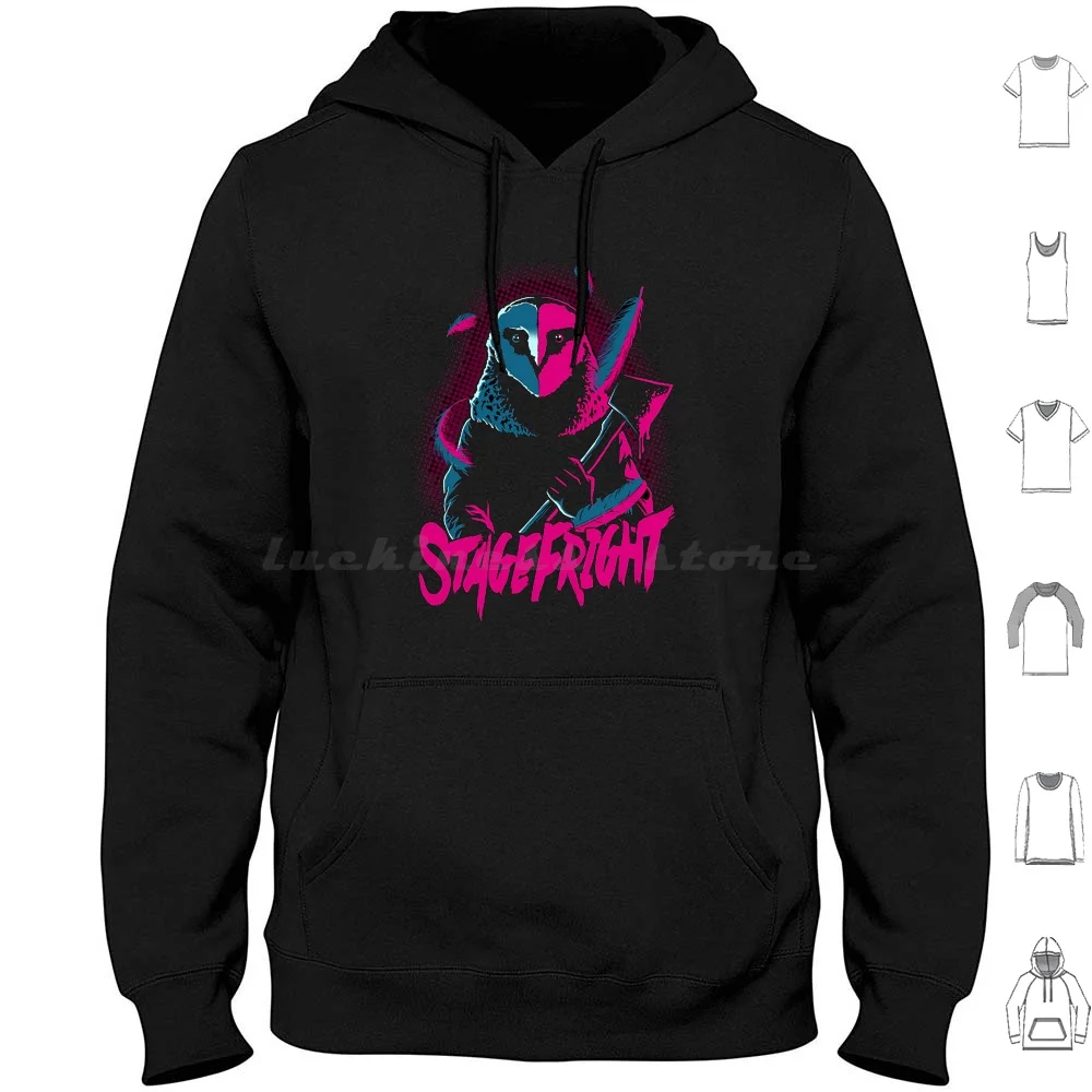 

Stagefright / Deliria / Bloody Bird Cult Classic Slasher Horror Movie Inspired Retrowave Design Мужчины Женщины Дети