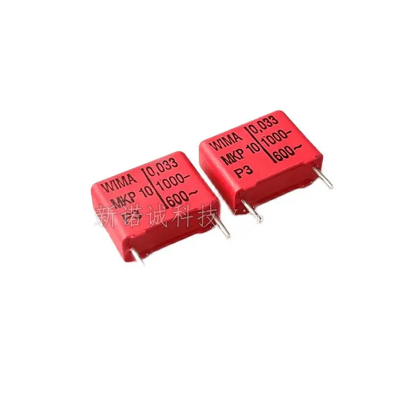 

10pcs/ WIMA Weimar Capacitor 1000V 0.033UF 333 MKP10 1000V 33NF Pin Distance 15 10%