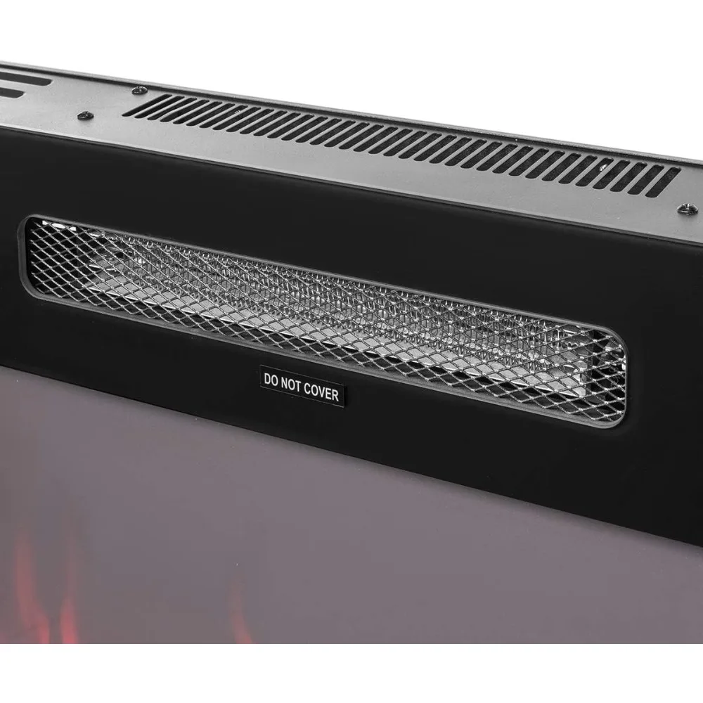 XtremepowerUS 750W-1500W Adjustable Dual Wall or Recessed Electric Fireplace Heater with High-Search Heat Terms