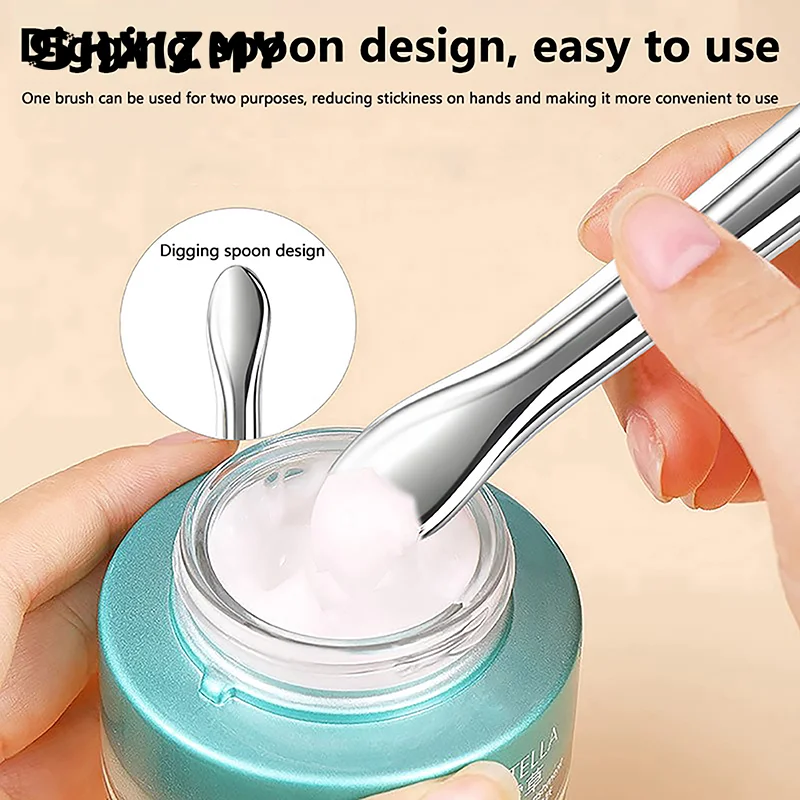 Soft Head Makeup Silicone Facial Mask Brush Professional Mud Cream Brushes Diy Skin Care Foundation Gel Cosmetic Beauty Tool