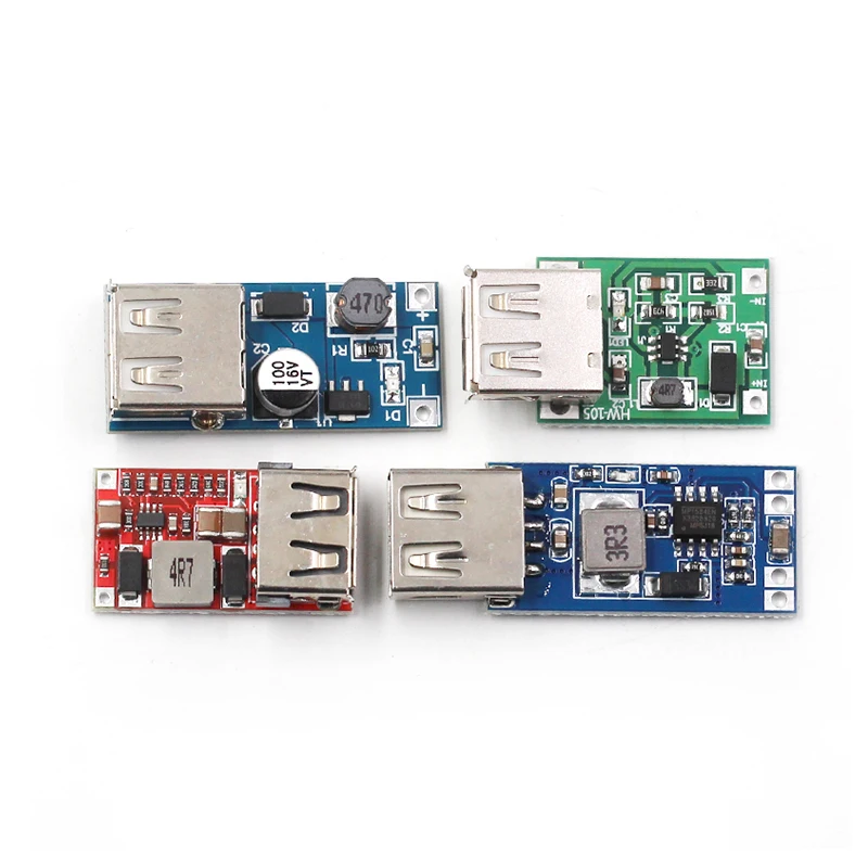 DC-DC 부스트 조정 전원 공급 모듈 보드, USB 전원 배터리 부스트 보드, 0.9V ~ 5V, 최대 5V600MA