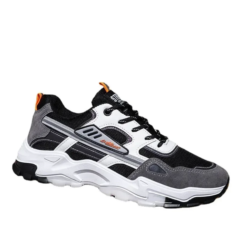 الرجال تنفس شبكة الجري أحذية رياضية احذية الجري في الهواء الطلق المضادة للانزلاق احذية الجري الرياضية الرجال أحذية رياضية الموضة 2025