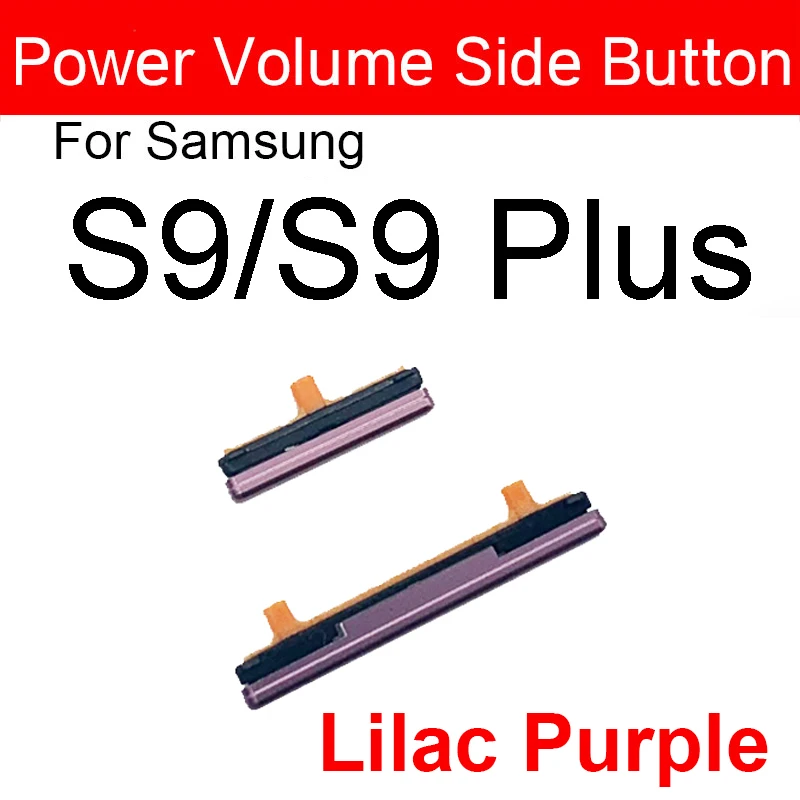 On / Off  Power Button & Volume Button For Samsung Galaxy S8 S9 S10 Plus + Note 8 Side Key Button Repalcement Parts