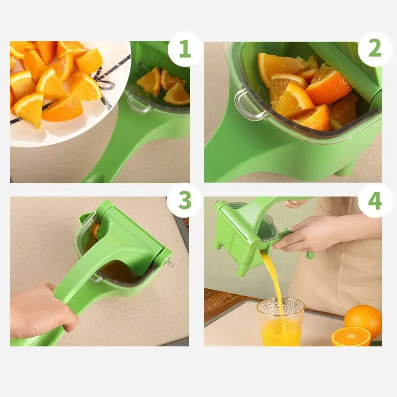 Manual Juicer Manual Hand Lemon Squeezer Portable Orange Juicer Machine Citrus Press Juice Fruit Lime Extractor Kitchen Tool