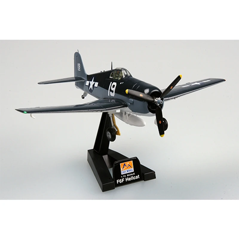 

Easymodel 37298 1/72 F6F Dauntless VF-6 Wing Fighter Bomber Assembled Finished Military Static Plastic Model Collection or Gift