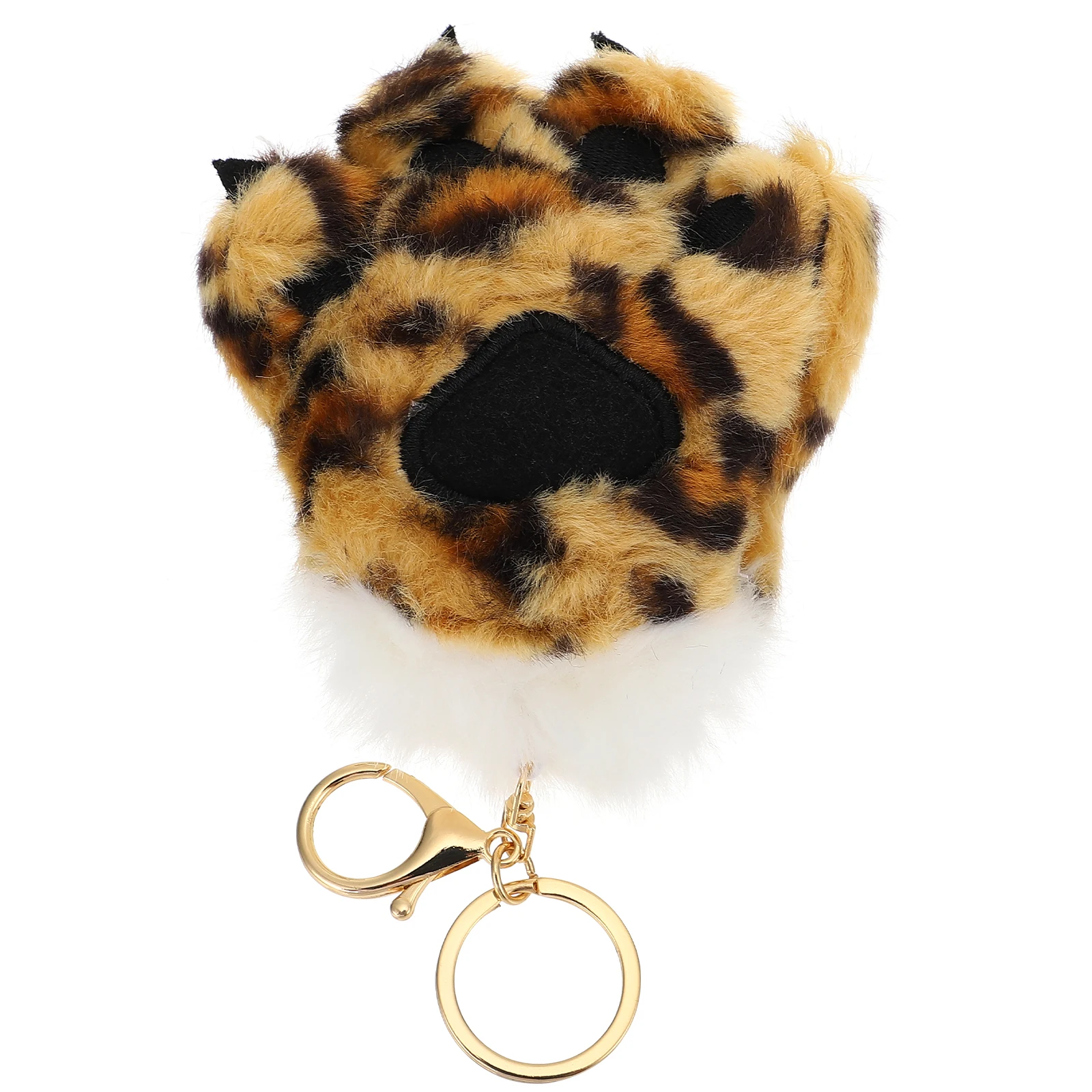 

1Pcs Stuffed Claw Pendant Lightweight Lovely Photo Prop for Child Creative Bag Decor Animals Paw Pendant Kids Plaything