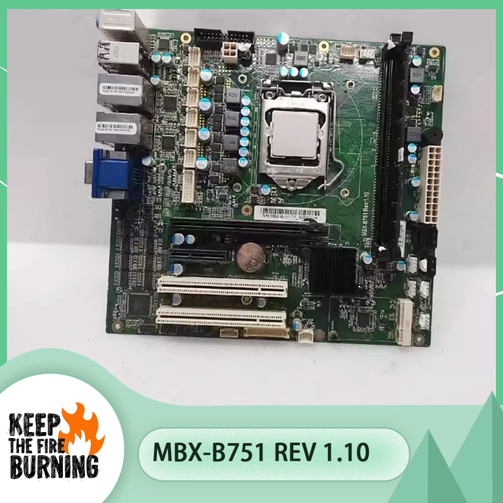 

MBX-B751 Rev 1.10 For Kondoct Dual NIC ports for Industrial Motherboard MBX-B751-01