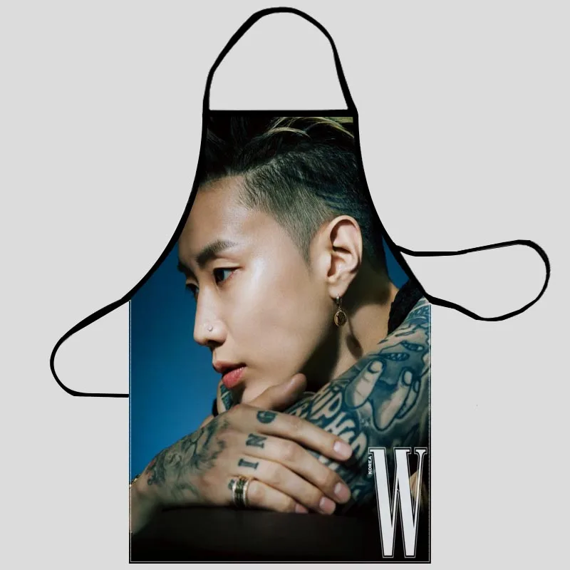 JAY PARK Apron Grill Kitchen Chef Apron Professional for BBQ, Baking, Cooking for Men Women Size 68X95cm50X75cm A2023.7.11