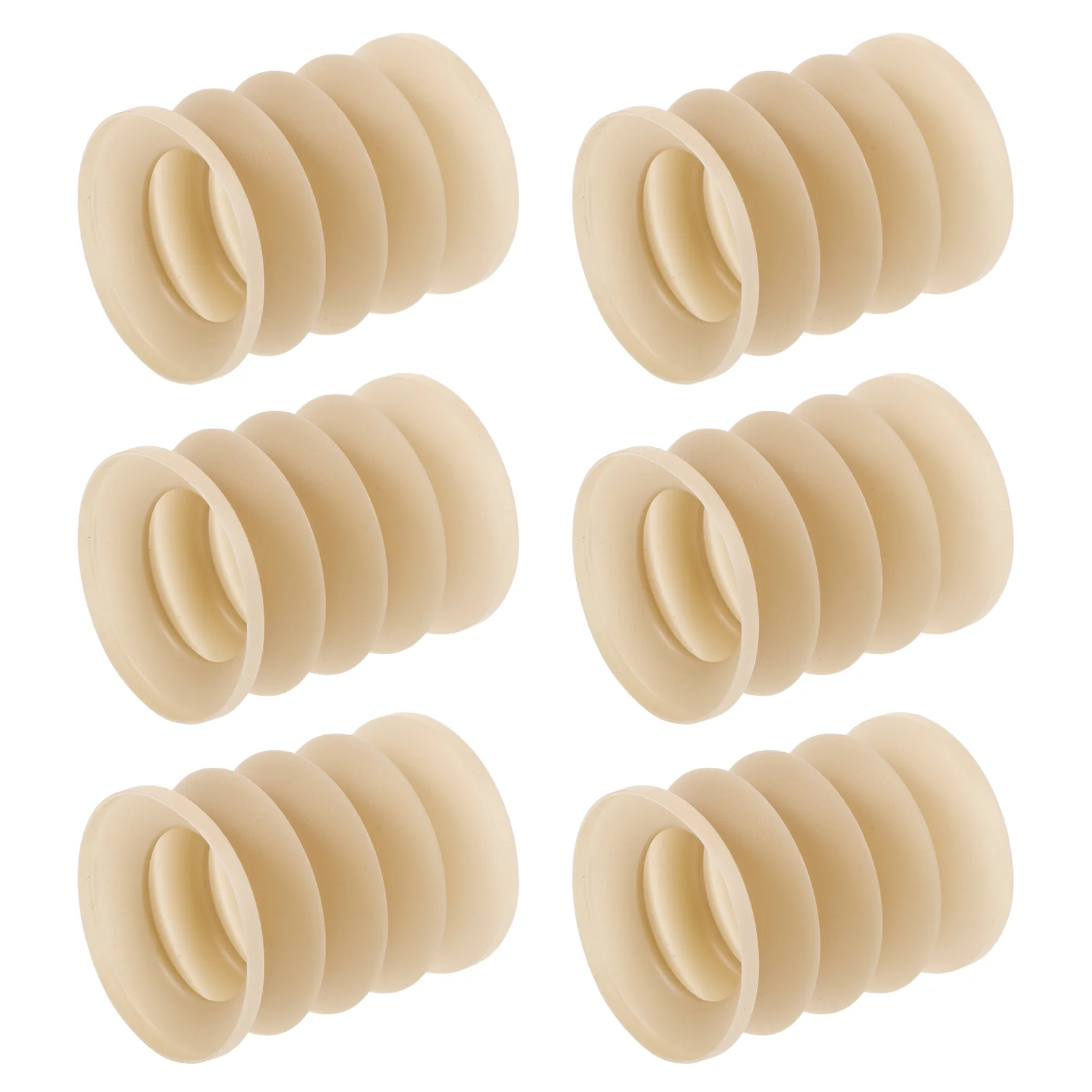 

6 Pcs Mainstays Fracture Sounder Neck Cracking Prop Bone Supply Pillar Fool's Day Tongue Beige