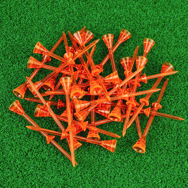 30pcs Golf Tees Martini Style Golf Tees Plastic 3-1/4’’ Durability and Stability Reduced Friction & Side Spin Golf Tee Stand