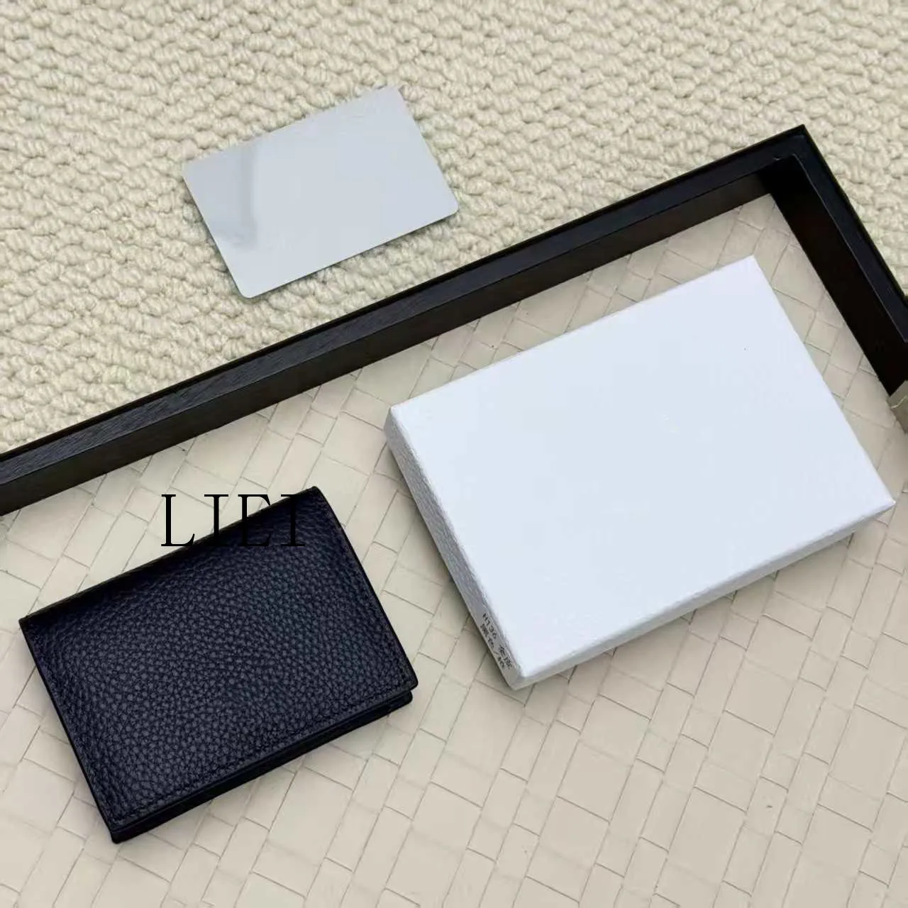 Compact Luxury Design Wallets for Women Multi-Function Card Holder PU Leather Female Small Card Bag Short Women's Purse box 4