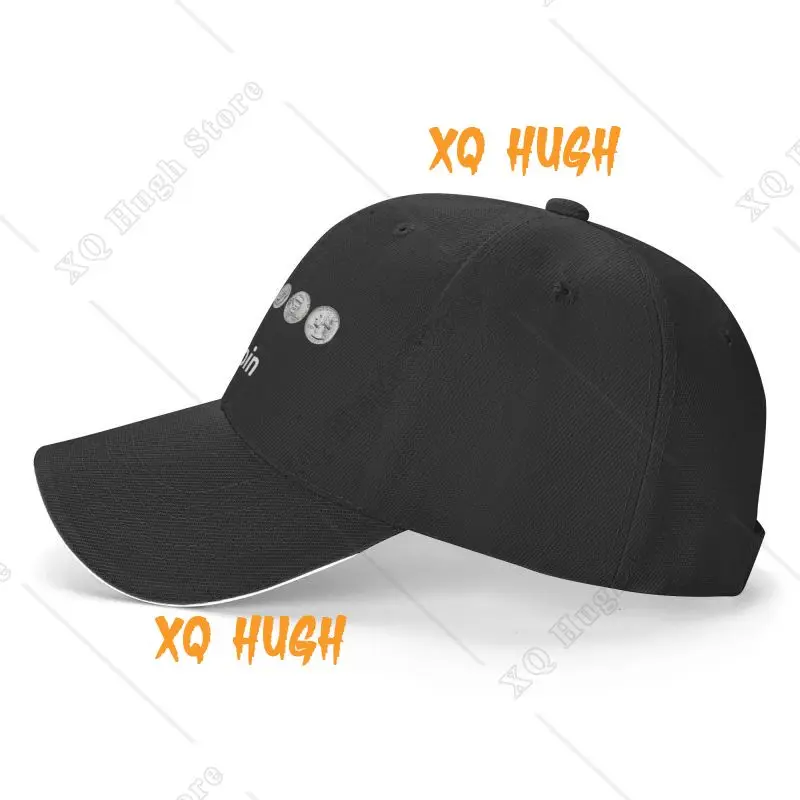 Classic Bitcoin Snacks Baseball Cap Women Men Custom Adjustable Unisex BTC Crypto Coins Dad Hat Outdoor